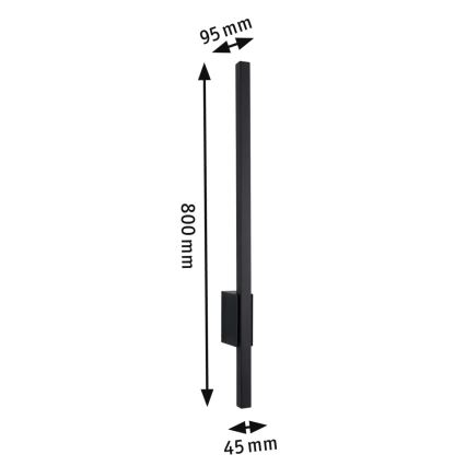 Paulmann 94742 - LED/11,5W IP44 Aplique de exterior STAN 230V