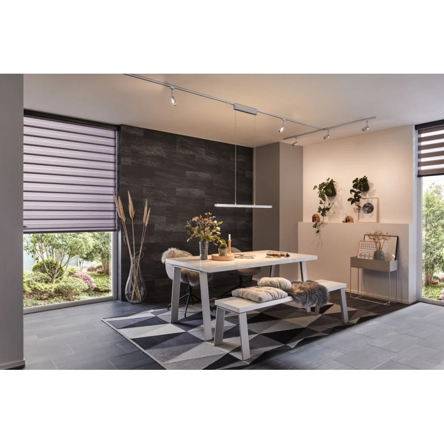 Paulmann 95578 - Lámpara colgante LED/40W regulable en una cuerda URAIL LENTO 230V 2700-6500K