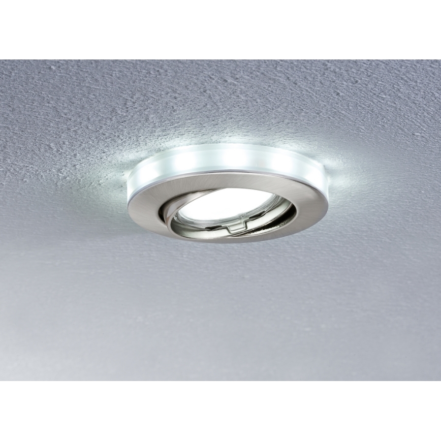 Paulmann 98886 - SET 3x Iluminación LED para el baño STAR 3xGU10/11W/230V+1,5W/12V