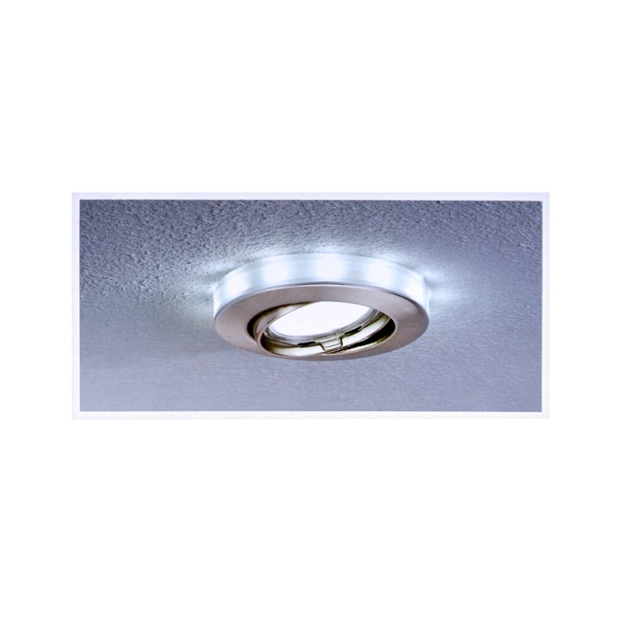 Paulmann 98886 - SET 3x Iluminación LED para el baño STAR 3xGU10/11W/230V+1,5W/12V