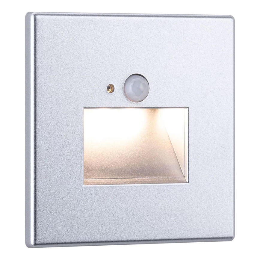 Paulmann  93134 - LED/1,2W Iluminación de escalera con sensor EDGE 230V cromo mate