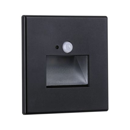 Paulmann  93135 - LED/1,2W Iluminación de escalera con sensor EDGE 230V negro