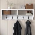 Percha de pared RANI 120x37,2 cm blanco