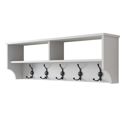 Percha de pared RANI 120x37,2 cm blanco