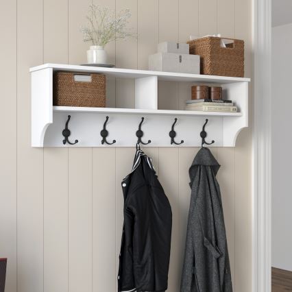 Percha de pared RANI 120x37,2 cm blanco