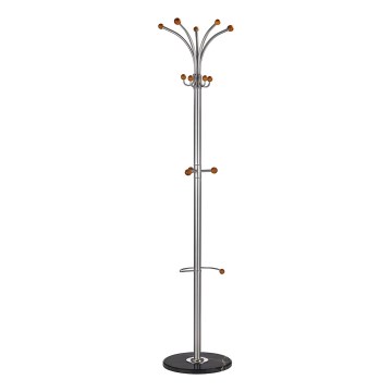 Perchero 180x38 cm cromo mate