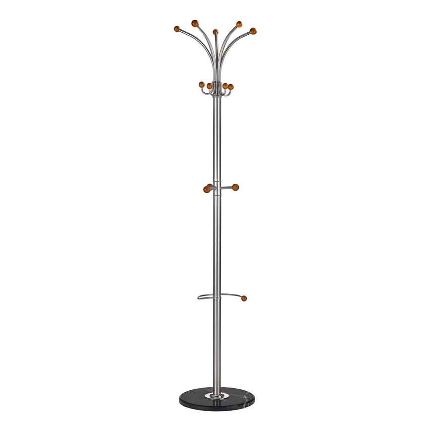 Perchero 180x38 cm cromo mate