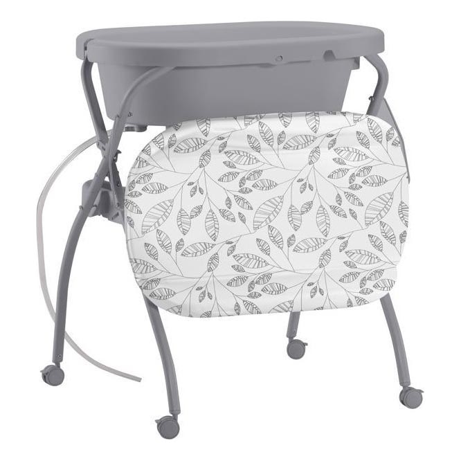 PETITE&MARS - Cambiador con bañera SPA 3en1 gris