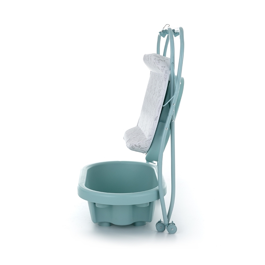 PETITE&MARS - Cambiador con bañera SPA 3en1 menta