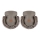PETITE&MARS - Fundas para cochecito FURRY Mocha Mousse
