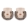PETITE&MARS - Fundas para cochecito FURRY rosa Petal