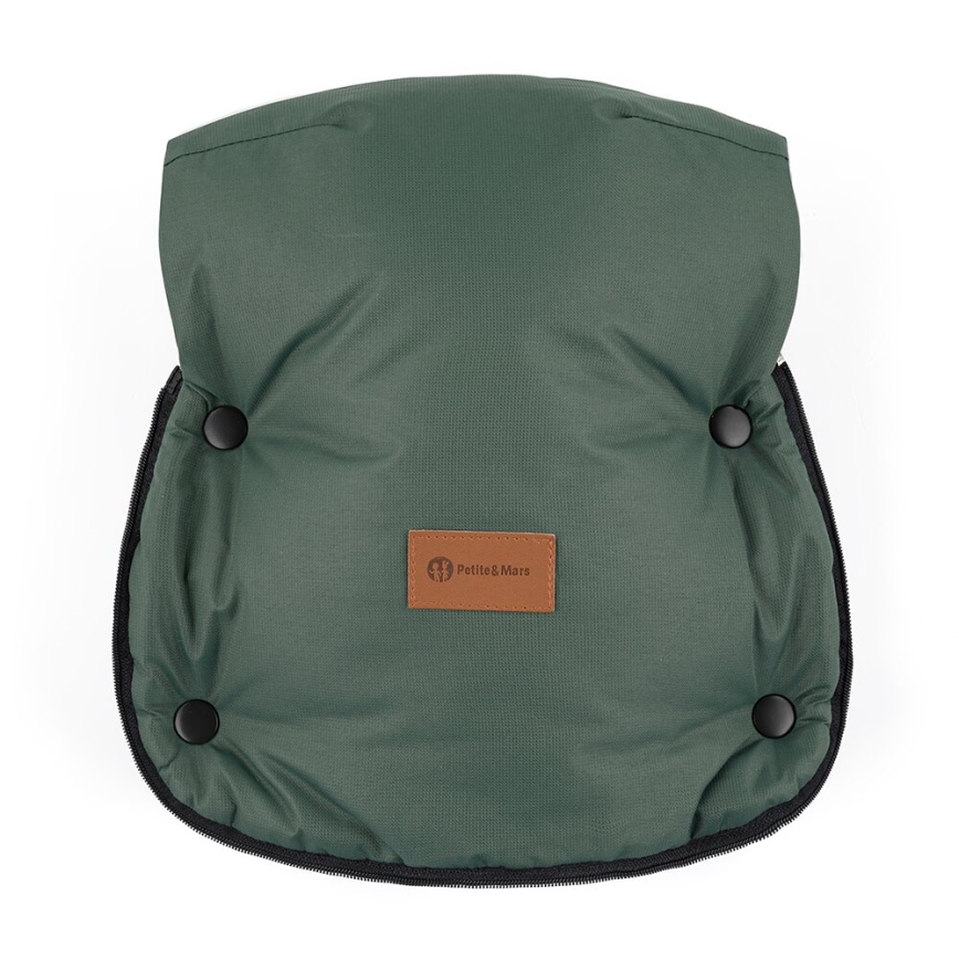 PETITE&MARS - Fundas para cochecito FURRY Veritable Khaki