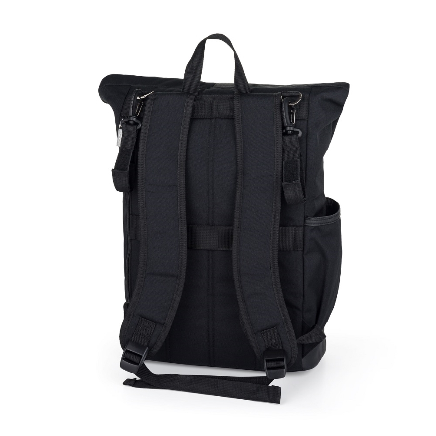 PETITE&MARS - Mochila de Pañales para Bebé para cochecito JACKOB negro