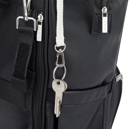 PETITE&MARS - Mochila de Pañales para Bebé para cochecito JASPER negro
