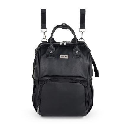 PETITE&MARS - Mochila de Pañales para Bebé para cochecito JASPER negro
