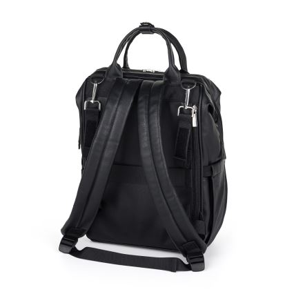 PETITE&MARS - Mochila de Pañales para Bebé para cochecito JASPER negro