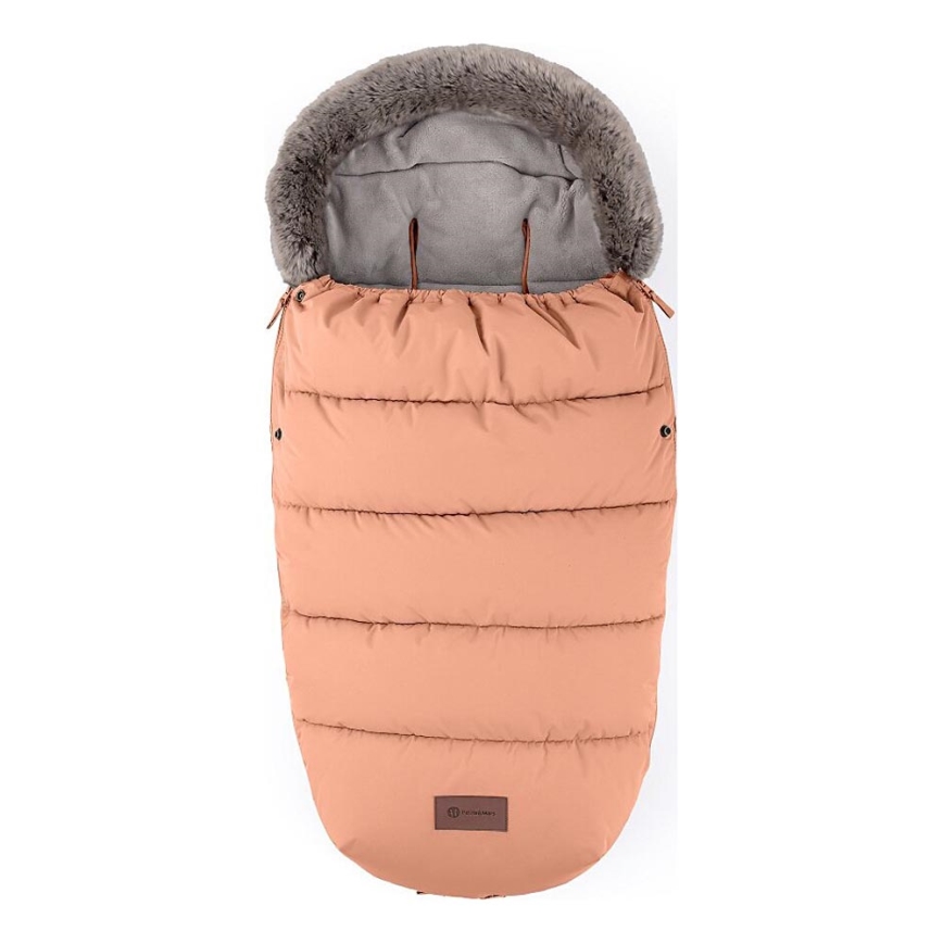 PETITE&MARS - Saco de Dormir para Bebé 4en1 COMFY Pastel Peach naranja