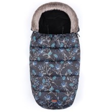 PETITE&MARS - Saco de dormir para bebés 4en1 COMFY gris/azul