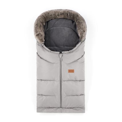 PETITE&MARS-SET Saco de Dormir para Bebé 4en1 ARCTIC + fundas para cochecito FURRY Champagne Shower