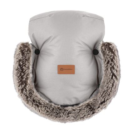 PETITE&MARS-SET Saco de Dormir para Bebé 4en1 ARCTIC + fundas para cochecito FURRY Champagne Shower