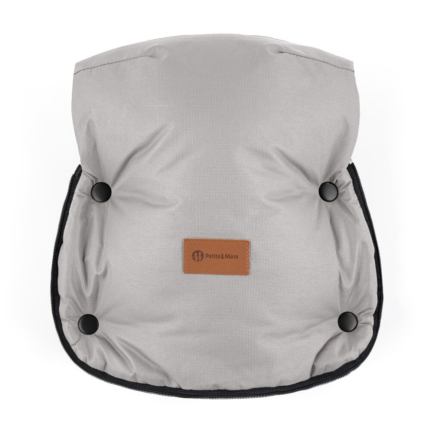 PETITE&MARS-SET Saco de Dormir para Bebé 4en1 ARCTIC + fundas para cochecito FURRY Champagne Shower