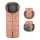 PETITE&MARS - SET Saco de Dormir para Bebé 4en1 ARCTIC + fundas para cochecito FURRY Pastel Peach