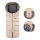 PETITE&MARS - SET Saco de Dormir para Bebé 4en1 ARCTIC + fundas para cochecito FURRY rosa Petal