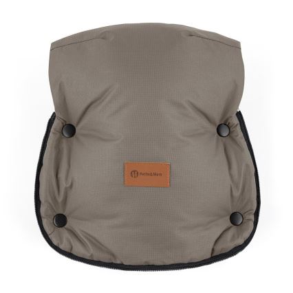 PETITE&MARS - SET Saco de Dormir para Bebé 4en1 ARCTIC + fundas para cochecito FURRY Mocha Mousse