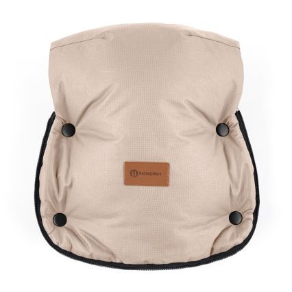 PETITE&MARS - SET Saco de Dormir para Bebé 4en1 ARCTIC + fundas para cochecito FURRY rosa Petal