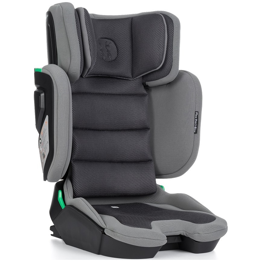PETITE&MARS - Silla para coche FLEX PRO i-Tamaño 100-150 cm (15-36 kg) gris