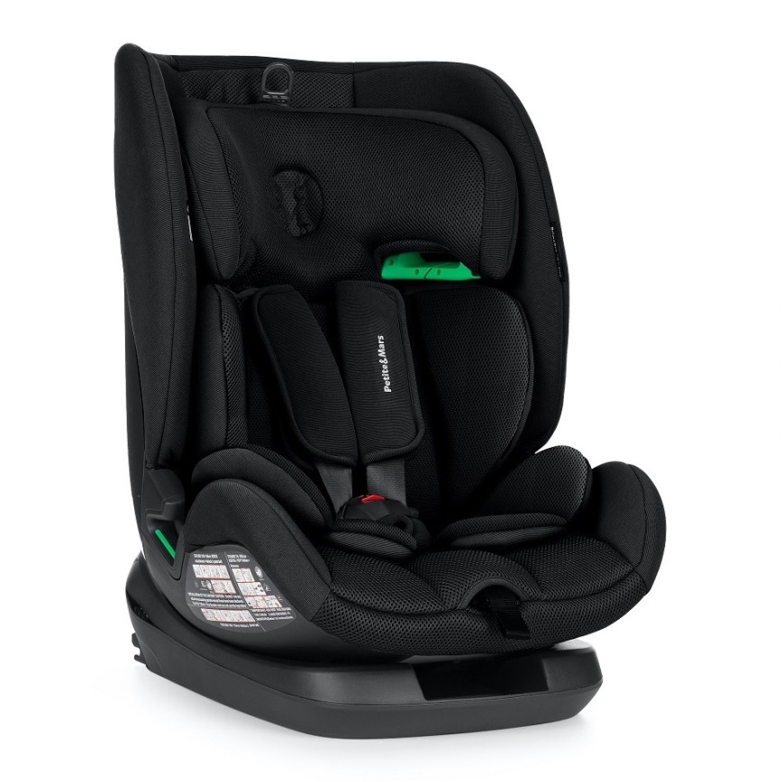PETITE&MARS - Silla para coche PRIME PRO i-Tamaño 76-150 cm (9-36 kg) negro
