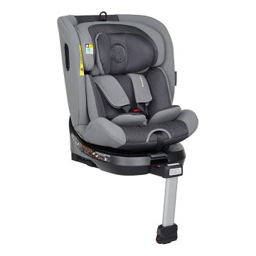 PETITE&MARS - Silla para coche TWISTGUARD PRO i-Tamaño 40-150 cm (0-36 kg) gris