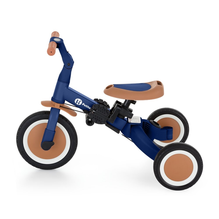 PETITE&MARS - Triciclo infantil 5en1 TURBO Enigmático Azul