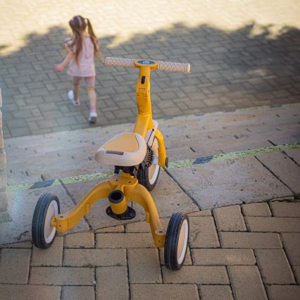 PETITE&MARS - Triciclo infantil 5en1 TURBO Intense Ochre