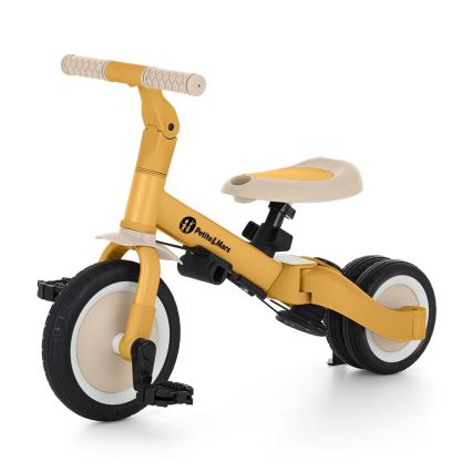 PETITE&MARS - Triciclo infantil 5en1 TURBO Intense Ochre
