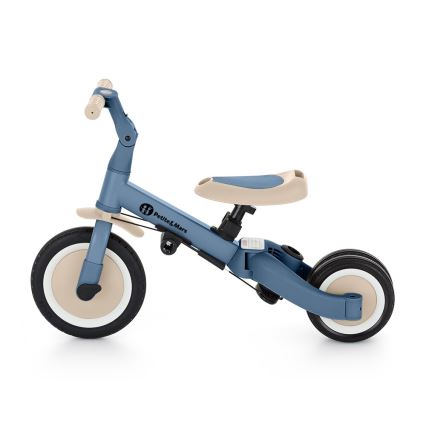 PETITE&MARS - Triciclo infantil 5en1 TURBO Ocean Blue