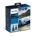 Philips 11342U91X2 -SET 2x LED Bombilla para coche Ultinon 9100 H4 P43t-38/13,2W/12/24V 5800K