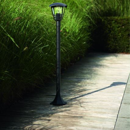 Philips 15383/30/16 - Lámpara exterior MYGARDEN CREEK 1xE27/60W/230V negra IP44