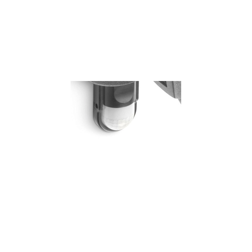 Philips - Aplique exterior con sensor 1xE27/60W IP44