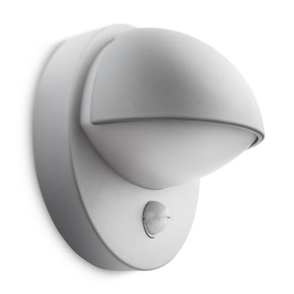 Philips - Aplique exterior con sensor 27/12W IP44