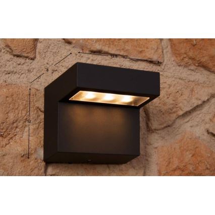 Philips 16320/93/16 - Aplique LED exterior MYGARDEN RIVERSIDE 1xLED/7,5W