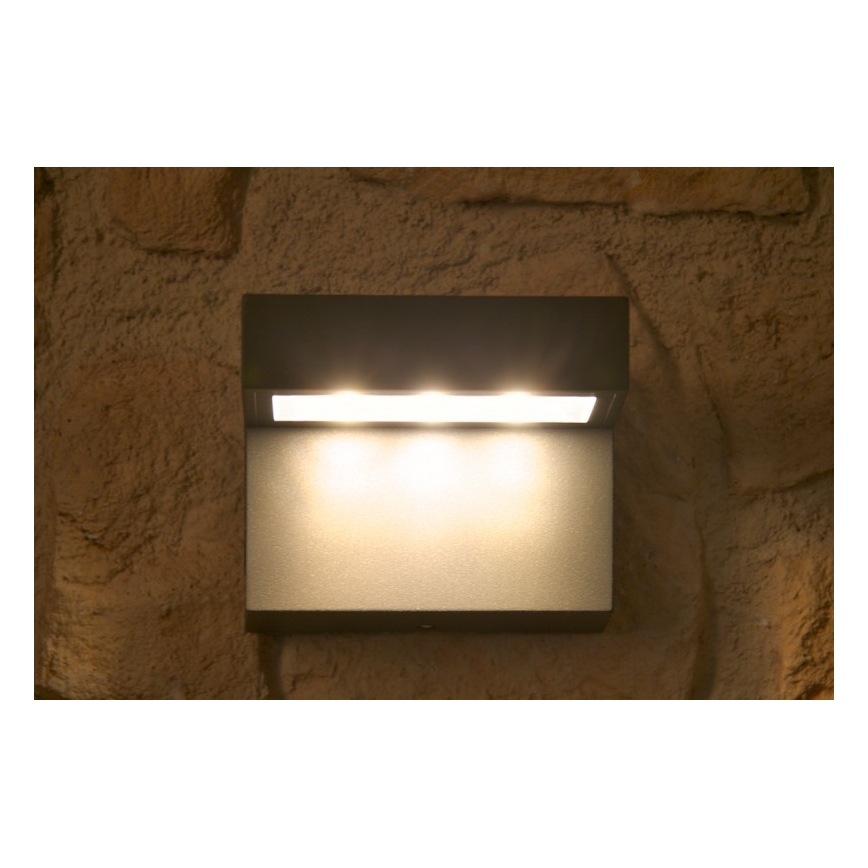 Philips 16320/93/16 - Aplique LED exterior MYGARDEN RIVERSIDE 1xLED/7,5W