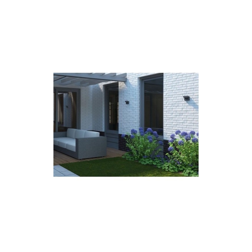 Philips 16320/93/16 - Aplique LED exterior MYGARDEN RIVERSIDE 1xLED/7,5W