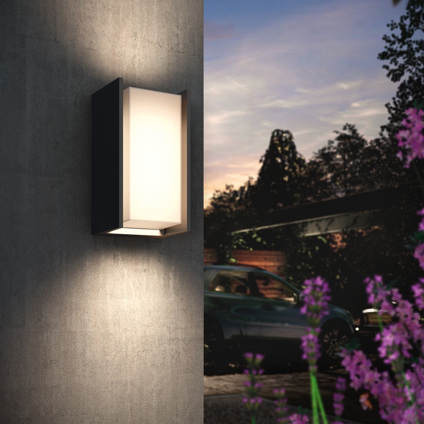 Philips 16472/93/P0 - Aplique LED exterior HUE TURACO 1xE27/9,5W/230V