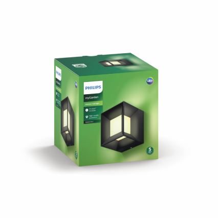 Philips - Aplique LED de exterior LED/8W IP44