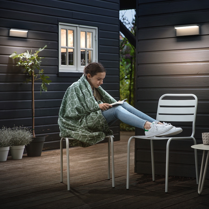 Philips 16483/93/P0 - Aplique LED exterior MYGARDEN BUSTAN 2xLED/4,5W