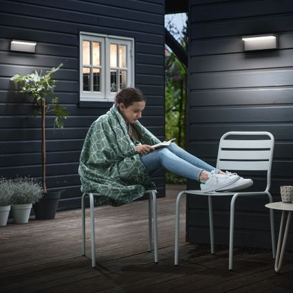 Philips 16483/93/P3 - Aplique LED exterior MYGARDEN BUSTAN 2xLED/4,5W