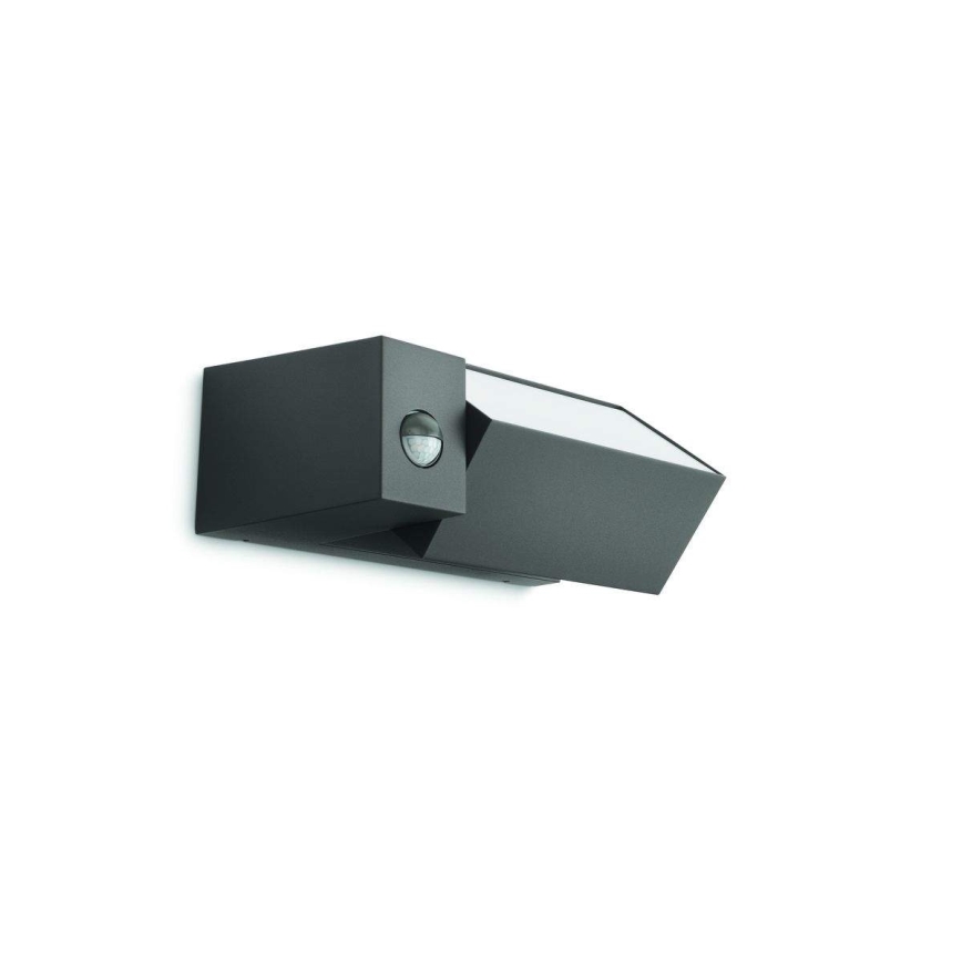 Philips 16943/93/16 - Lámpara exterior  con sensor MYGARDEN BORDER 1xE27/23W/230V