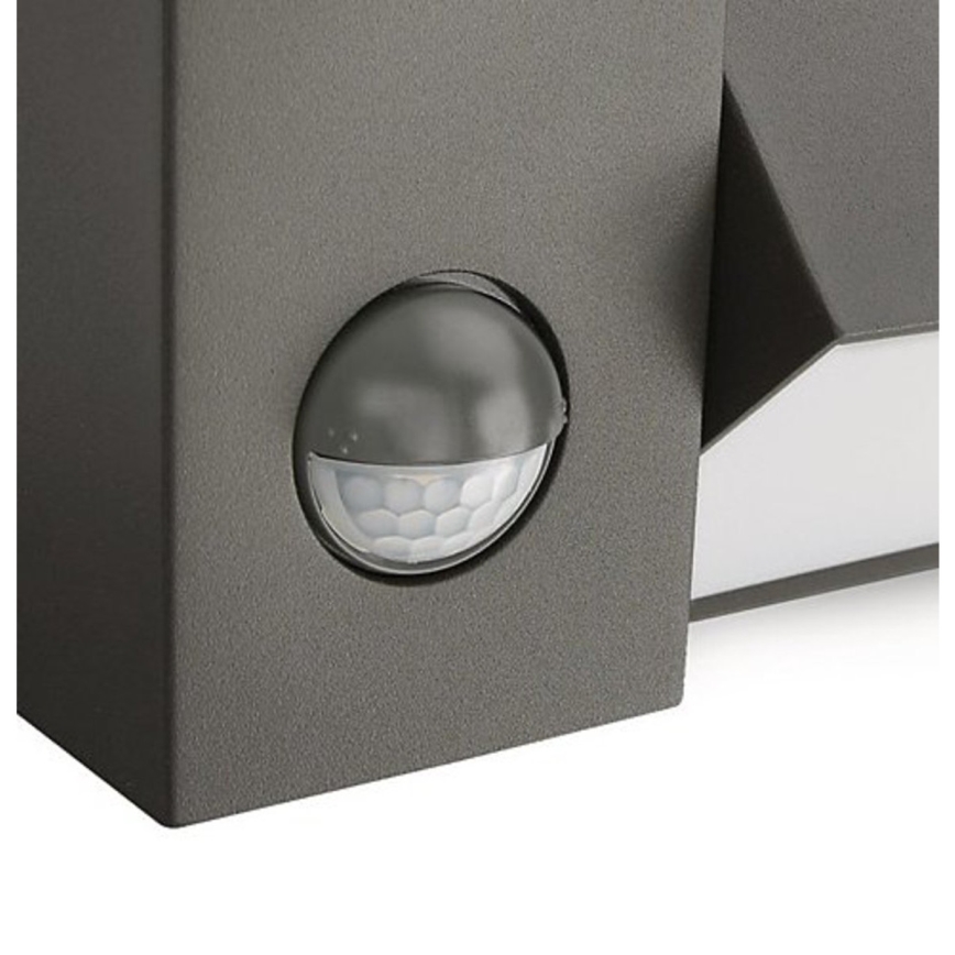 Philips 16943/93/16 - Lámpara exterior  con sensor MYGARDEN BORDER 1xE27/23W/230V