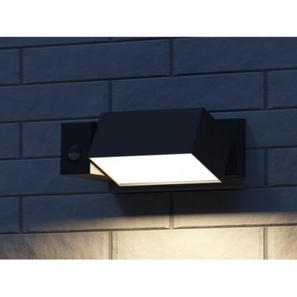 Philips 16943/93/16 - Lámpara exterior  con sensor MYGARDEN BORDER 1xE27/23W/230V